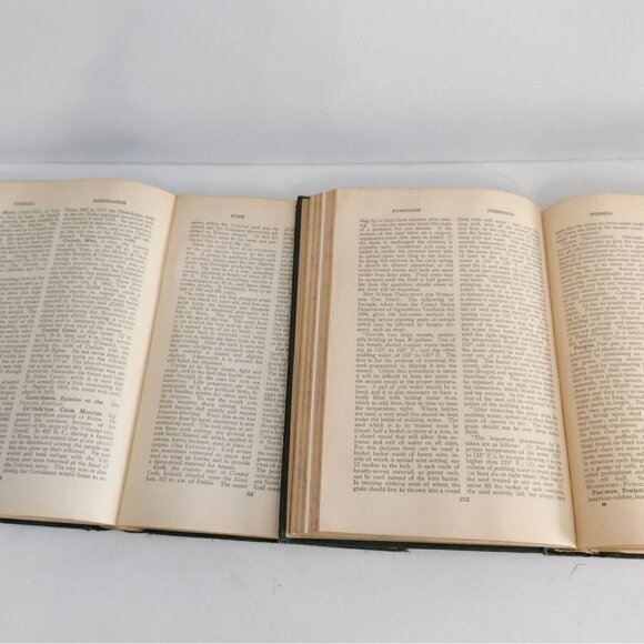 Antique The Source Book Encyclopedia 1924 Vol 2 & 3 Perpetual Encyclopedia Corp - Picture 11 of 13